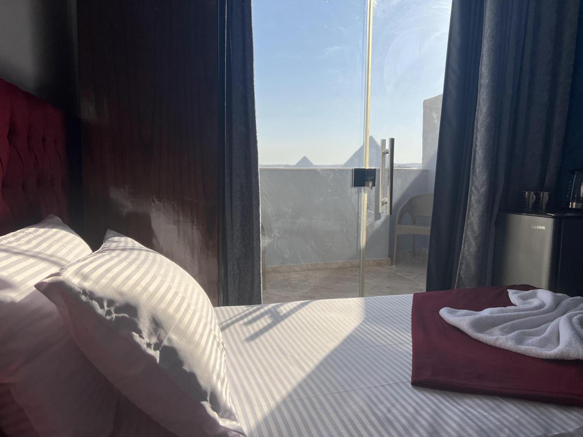 מלון Kafret el-Gabal Orion Pyramids View מראה חיצוני תמונה